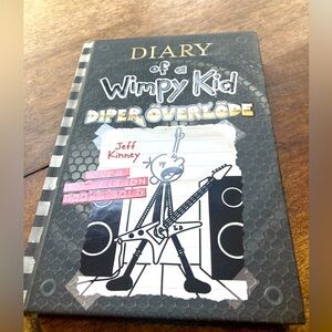 NWT Diary of Wimpy kid hardback. Diper Overload. Was a gift. New.